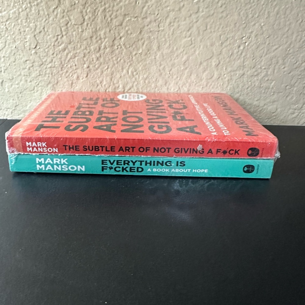The Subtle Art of Not Giving a F*ck Book + Everything is F*cked - Picture 2 of 3